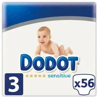 Dodot Sensible T-3 56 unités