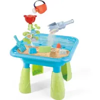 Paradiso Toys Table de jeu pour jouer avec de l'eau et du sable, avec accessoires