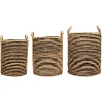 House Doctor Ensemble de 3 paniers Dungi
