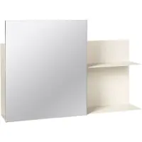 Broste Copenhagen Étagère murale Svante avec miroir - jour de pluie