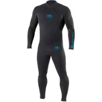 Ocean & Earth Surf School 5 Mm Long Sleeve Back Zip Neoprene Suit Gris MT Homme