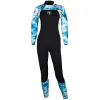 Aqua Lung Hydroflex 3-2 Mm Woman Diving Wetsuit Noir M-L Femme