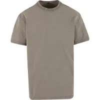 Build Your Brand Acid Washed Heavy Oversized Tee Asphalte - Build Your Brand BY189 - Taille L