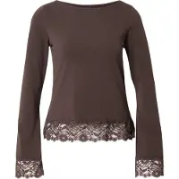 ONLY T-shirt 'ONLLive Love' chocolat