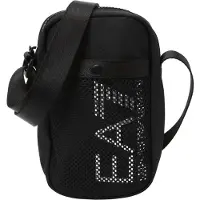 Emporio Armani Sac à bandoulière noir / blanc