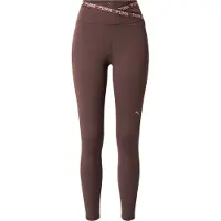 Puma Strong Cross Front High Waist 7/8 Leggings Marron M Femme