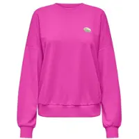 ONLY Sweat-shirt ONLMINNA O NECK femmes - Rose - EU M