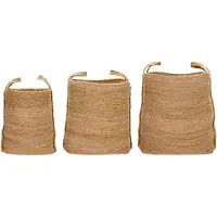 House Doctor Ensemble de 3 paniers Stella