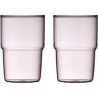 Lyngby Glas Rotweinglas Torino Pink, 2 Stück, 40 cl, Verres, Pink