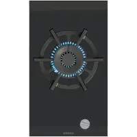 Siemens iQ700 ER3A6AI10 plaque Noir Intégré 30 cm Gaz 1 zone(s)