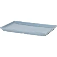 Broste Copenhagen Assiettes Eli bleu clair - lot de 8 pièces