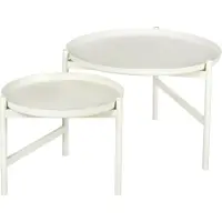 Broste Copenhagen Table de gymnaste - blanc