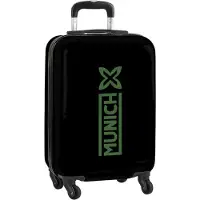 Safta Munich Caviar 40.1l 34.5x55x20 Cm Trolley Bag Noir Enfants