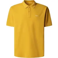 Pepe Jeans Oscar Short Sleeve Polo Jaune XL Homme