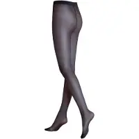 Kunert Collant 'Satin Look 20' noir chiné