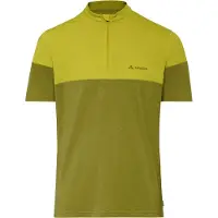 Vaude Altissimo Ii Short Sleeve Jersey Vert,Jaune 2XL / Regular Homme