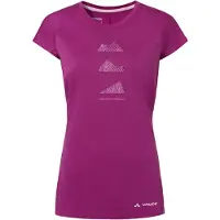Vaude Tekoa Short Sleeve T-shirt Rose 42 Femme