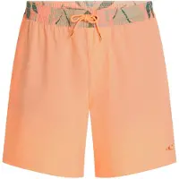 O'Neill Shorts de bain pétrole / vert pastel / vert foncé / abricot