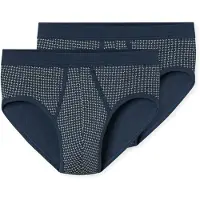 Schiesser Slip ' Classic Daywear ' bleu / bleu foncé