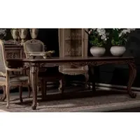 Casa Padrino Luxus Barock Esstisch Braun - Table de salle à manger somptueuse en bois massif de style baroque - Meubles de salle à manger baroques
