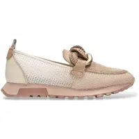 Hispanitas pour femme. SHV264834 Chaussures Oregon marron (41), Cuir, Beige, Plat, 1 à 3 cm, Aucun, Casuel