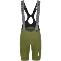 Q36.5 Dottore Pro Bib Shorts Vert XS Femme