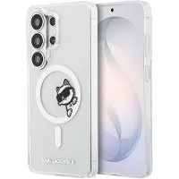 Karl Lagerfeld IML Peekaboo Choupette (Samsung Galaxy S26 Ultra), Coque pour téléphone portable, Transparent