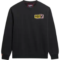 Superdry Sweat-shirt jaune / rouge / noir