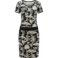 Ragwear Robe d’été 'Baomi Tropic Youmodo' kaki / noir