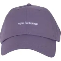New Balance 6 Panel Linear Logo Cap Violet