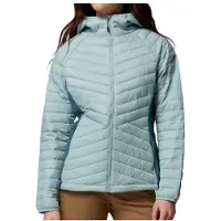 Columbia Powder Pass Iii Hybrid Jacket Bleu XL Femme