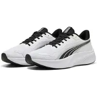 Puma Chaussure de course 'Pounce Lite' noir / argent / blanc