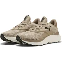 Puma Chaussure de course 'Softride Mayve' beige foncé / moka / noir