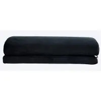 AROZZI Repose-pieds - Velours - Noir
