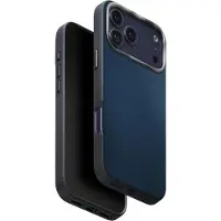 Uniq Lyden Ds Case For Iphone 17 Pro Magclick Charging - Bleu et noir