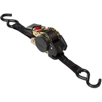 Melkmeisje Lot de 2 sangles de fixation avec cliquet rétractable et crochets 3238EURDAT - 300 cm
