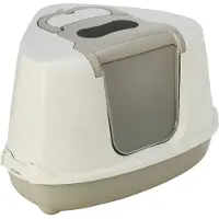 Moderna Flip Cat Corner Cat Tray 56x45x39 Cm Clair
