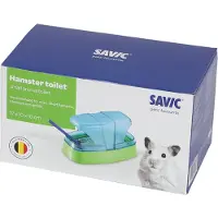 Savic Maison de toilette - CLOSET - pour hamster - Vert - Plastique