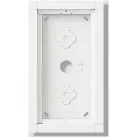 Siedle Boîtier pour montage en saillie GA 612-2/1-01 W blanc (210012240-00)