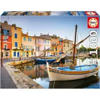 Educa Casse-tête Port de Martigues, France 1000 pièces