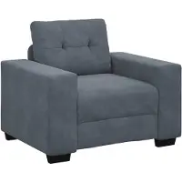 vidaXL Fauteuil gris foncé 60 cm velours