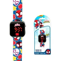 Kids Euroswan Zegarek LED dla dzieci Marvel Spidey - Akcesorium KIDS LICENSING