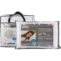Homescapes Ensemble pour lit d'enfant – Couette toutes saisons 120 x 150 cm et oreiller 40 x 60 cm – Plumes et duvet