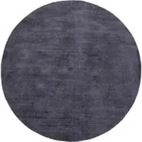 Tapis.fr Tapis tissé main Randora gris 160 cm rond