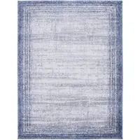 Tapis.fr Tapis vintage Catalina bleu 120x160 cm