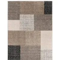 Tapis.fr Tapis Monde marron 200x290 cm