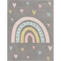 Tapis.fr Tapis pour enfants Ninique gris 133x190 cm
