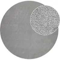 Tapis.fr Tapis Portivo argent 200 cm rond