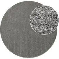 Tapis.fr Tapis Portivo anthracite 160 cm rond