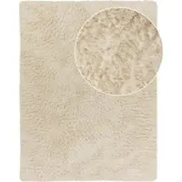 Tapis.nl Tapis à poils longs Silvana ivoire 120x160 cm